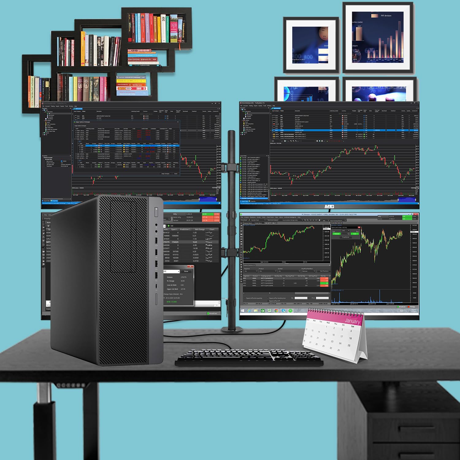Amazon.com: TechMagnet Trading Desktop PC, Intel Core i5 9th